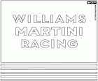 Логотип команды Формулы 1, Williams Martini Racing