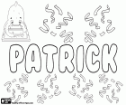 Patrick, мужское имя латинского происхождения. Происходит от латинского имени Патрикий. Patrick, название на немецком, английском, ирландского и французского