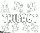 Thibaut, французский имя германского происхождения. Thibaut, вариант Thibault и Thibaud