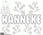 Hanneke, Ханнеке, женское имя голландского происхождения. Hanneke, вариант Йоханна