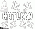 Katleen, имя для девушки на английском языке. Katleen, вариант названия, как Kathleen, Catherine и Katherine
