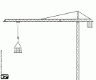 Башенный кран является кран с съемный структуры металла, который используется для транспортировки материалов в процессе строительства зданий