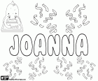 Joanna, Джоанна, имя для девочки на нескольких языках: Английский, польский, нидерландский и финский. Joanna, вариант Johanna, Йоханна