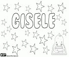 Gisele, Жизель, имя для девочки германского происхождения. Gisele, вариант Giselle и Гизела