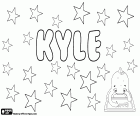Kyle, английское имя для девочки и мальчика. Kyle имеет варианты как Кайли, Kylie, Kyall и Kyel