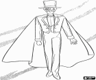 Герой Tuxedo Mask, Mamoru Chiba, элегантный масках джентльмен Сейлормун