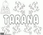 Tarana, Тарана, вариант Taranah. Tarana, имя индуистского происхождения. Тарана, тип состава индуистской вокальной музыки
