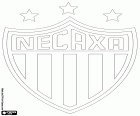 Логотип Impulsora del Deportivo Necaxa S.A. de C.V., известный как клуб Некакса, мексиканский футбольный клуб