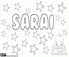 Sarai, Сарай, женское имя библейского происхождения. Sarai или Saray, оригинальное название жена Авраама до тех пор, пока Бог изменения ее имя Сара