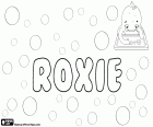 Roxie, Рокси, имя для девочки. Roxie, вариант Roxanne, Роксана, имя греческого происхождения, который происходит от персидского слова Roshanak. Его значение является Рассвет