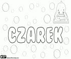 Czarek, вариант Zarek, оба являются уменьшительно-ласкательные формы имени Польши Цезария, производным от латинского Цезарь, Caesar