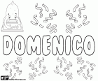 Domenico, Доменико, итальянское имя для мальчика. Domenico, вариант Dominico, имя латинского происхождения, полученных от Dominicus