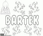 Bartek, имя для ребенка на польском языке. Bartek, уменьшительное Бартло́мей и Бартош