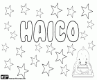 Haico, имя для ребенка, используемых в Нидерландах