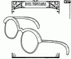 Очки человек-невидимка, единственное, что можно увидеть из этого гостя в Отель Трансильвания