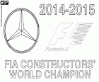 Команда Mercedes AMG Petronas Formula One Team является чемпионом в конструкторов чемпионата мира Формулы 1 к 2015 году. Немецкая команда Mercedes выигрывает чемпионат второй год подряд, повторяя название 2014. Scuderia драйверы являются Нико Росберг и Льюис Хэмилтон