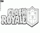 Логотип видео игры Clash Royale. Clash Royale, видео-игры для мобильных устройств с Android и iOS, созданные Supercell в 2016 году