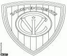 Логотип Индепендьенте дель Валье, Club de Alto Rendimiento Especializado Independiente del Valle, футбольный клуб из города Сангольки, Эквадор