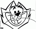 Облик кошки Бенни, персонажа из фильма Top Cat