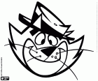 В лице Top Cat, главный герой и лидер банды кошек
