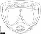 Знак Парижский футбольный клуб, Paris Football Club, Париж ФК, футбольный клуб базируется в городе Париж