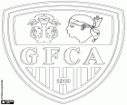 Эмблема Газелек Аяччо, Газелек футбольного клуба Аяччо, Gazélec Football Club Ajaccio, футбольный клуб со штаб-квартирой в Аяччо, столице французского департамента Южной Корсики на острове Корсика