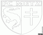 Знак ФК Мец, Football Club de Metz, футбольный клуб базируется в городе Мец в северо-восточной Франции. Мец был столицей Лотарингии, древний регион, в настоящее время является столицей департамента Мозель