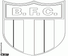 Знак Ботафого Рибейран-Прету, Botafogo Futebol Clube, футбольный клуб со штаб-квартирой в этом городе интерьер штата Сан-Паулу, Бразилия