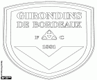 Логотип футбольного клуба des Жиронде́н де Бордо́, Football Club des Girondins de Bordeaux, футбольный клуб со штаб-квартирой в Бордо, город на юго-западе Франции и столицей региона Аквитания