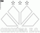 Щит Крисиума, Criciúma Esporte Clube, футбольный клуб базируется в Крисиума, город штата Санта-Катарина в Южной Бразилии
