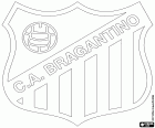 Знак CA Брагантино, Clube Atlético Bragantino, футбольный клуб базируется в городе Браганса-Паулиста, город штата Сан-Паулу, в юго-восточном регионе Бразилии