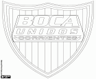 Логотип Клуб Атлетико Бока Унидос, Club Atlético Boca Unidos, спортивный клуб, базирующийся в Корриентес, столица одноименной провинции и старейший город на северо-востоке Аргентины