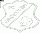 Эмблема футбольного клуба Эйндховен, Football Club Eindhoven, футбольный клуб базирующийся в Эйндховене, пятый по величине город в Нидерландах, в провинции Северный Брабант на юге страны