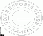 Эмблема Гояс, Goiás Esporte Clube, спортивный клуб базирующийся в Гоянии, город в Центрально-Западный регион Бразилии и столица штата Гояс