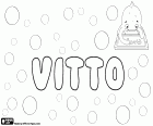 Vitto, Витто, уменьшительное, используемые для имен итальянского происхождения, таких как Витторио, Витторе и Витториано, также используется для эквивалентных женские имена