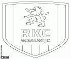 Логотип РКК Валвейк, RKC Waalwijk, Rooms Katholieke Combinatie Waalwijk, известный как Ваалвейк, футбольный клуб со штаб-квартирой в городе Waalwijk, город на юге Нидерландов, в провинции Северная Брабанте