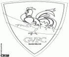 Эмблема Жил Висенте ΦΚ, Gil Vicente Futebol Clube, клуб футбола со штаб-квартирой в Барселуш, город Северной части Португалии, в округе Брага. Символом города является петух, легенда петух Барселуш