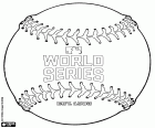 Шарик памятный Бейсбол MLB World Series. Конкуренция уже началась в 1903 году. До 2016 года Нью-Йорк Янкиз 27 титулов в 40 финала и Сент-Луис Кардиналс имеют 11 титулов в 19 финала. Последняя команда победитель был Чикаго Кабс, разорвать проклятие козочки Билли в финальной серии 1945, третий титул с 1907 и 1908. 2016 финал был первым, оспорен после проклятую финал в 1945 году