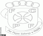 Знак ФК Пасуш де Феррейра, Futebol Clube Paços de Ferreira, футбольный клуб со штаб-квартирой в Пасуш Феррейра, город Порто района в северном регионе Португалии