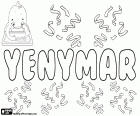 Yenymar, имя, используемое для девушки, имя неизвестного происхождения