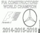 Мерседес F1 команда — три времени FIA конструкторов мира чемпион 2014, 2015 и 2016, три титула подряд для команды Мерседес. В 2016 чемпионате пилотов после бой до последнего Гран Гран-при Абу-Даби за первое место между Нико Росберг и Льюис Хэмилтон, два водителя Мерседес