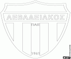 Знак Левадиакос, Levadiakos, Athlitikos Podosferikos Omilos Levadeon, футбольный клуб базируется в Левадии, город в Центральной Греции и столица региона Беотии