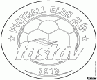 Эмблема ФК Фастав Злин, Football Club Fastav Zlín, футбольный клуб базируется в г. Злин, город на берегах реки Dřevnice и столица региона Злин, в восточной части Чешской Республики
