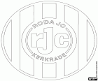 Эмблема Рода Керкраде, Sport Vereniging Roda Juliana Combinatie Kerkrade, футбольный клуб базируется в городе Керкраде, город недалеко от границы с Германией, в провинции Лимбург, в юге Нидерландов