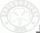 Знак Панатинаикос, Panathinaikos Athlitikos Omilos, спортивный клуб и футбольный клуб базируется в греческой столице, Афины