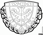 Щит Шлёнск, WKS Śląsk Wrocław, Wrocławski Klub Sportowy Śląsk Wrocław SA, футбольный клуб базируется в Вроцлаве, город на берегах реки Одер и столицей нижней Силезского воеводства на юго-западе Польши