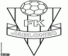Знак ФК Яблонец, FK Jablonec, футбольный клуб со штаб-квартирой в Яблонец над Нисой, город на берегах реки Ныса расположен примерно в 10 км от Либерец, в северной части исторической области Богемия, на севере Чешской Республики