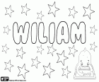 Wiliam, имя для мальчика, вариант английского названия William, Уильям