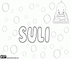 Suli, Сули, мужское имя, уменьшительное Suliman, Сулиман и Sulaiman, Сулейман. Это также женское имя неизвестного происхождения