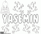 Yasemin, Ясемин, турецкое имя для девочки, вариант Yasamin и Ясмин, Жасмин